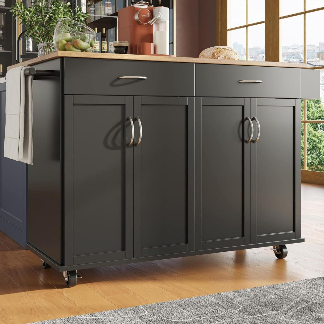 Kuecheninsel (1065090.5cm) Schwarz Kuechenschrank Buffetschrank