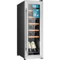 Weinkuehlschrank 1250 CoolWood Compressor. 12 Flaschen Kapazitaet Touch-Display 8 bis 18 Grad Celsius