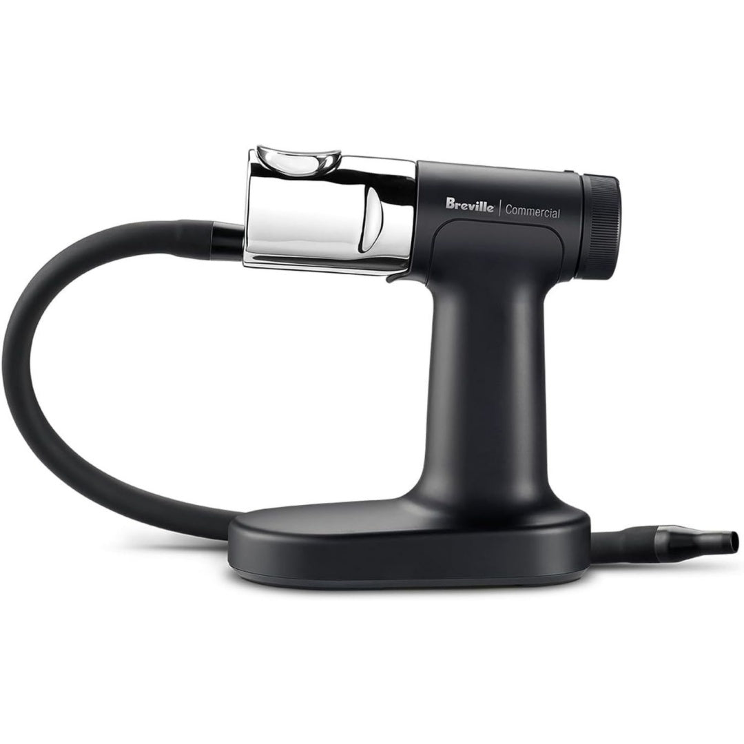 The Smoking Gun Professionelle Raeucherpistole Schwarz fuer Lebensmittel tragbar